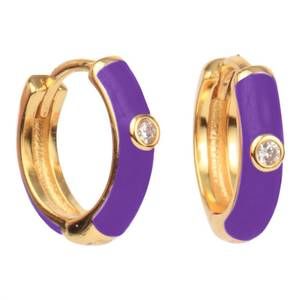 NEW COLOR SHOUT women's 10 things i love about hoops in purple